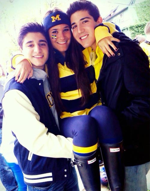 A photo of Jen and her siblings.